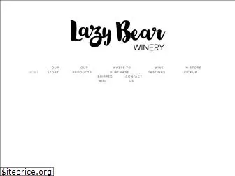 lazybearwinery.com