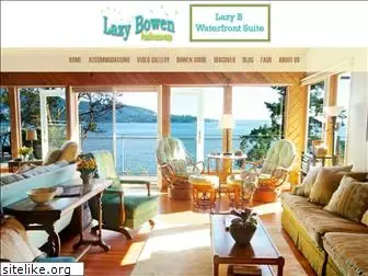 lazybowenhideaway.com