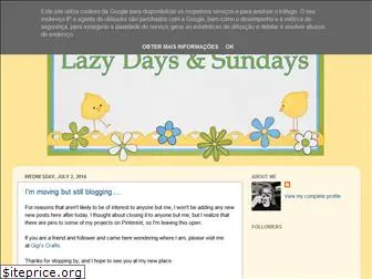 lazydayandsundays.blogspot.com