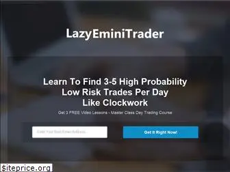 lazyeminitrader.com