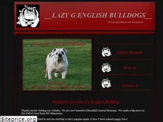 lazygenglishbulldogs.com