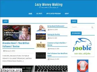 lazymoneymaking.com