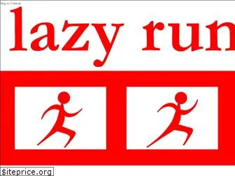 lazyrunner.com