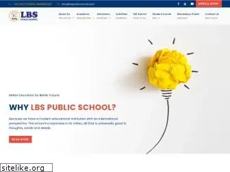lbspublicschool.com