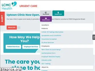 lcmchealthurgentcare.com