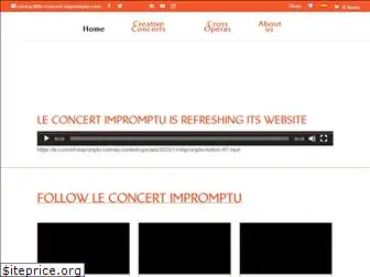 le-concert-impromptu.com