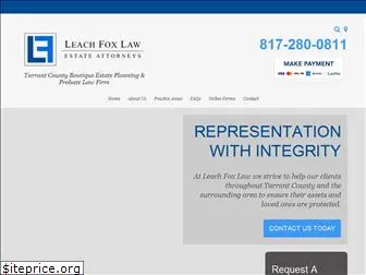 leachfoxlaw.com