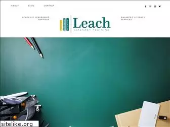 leachliteracytraining.com