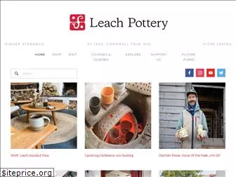 leachpottery.com