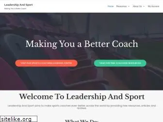 leadershipandsport.com