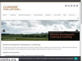 leadershipforlawyers.com