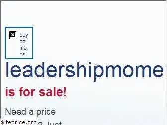leadershipmoment.com