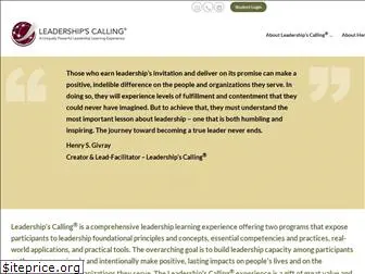 leadershipscalling.com