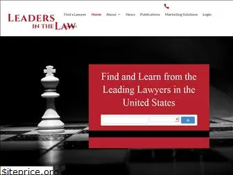 leadersinthelaw.com