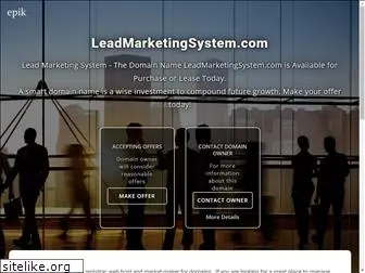 leadmarketingsystem.com