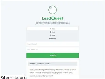 leadquest.co.uk