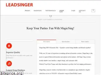 leadsinger.com