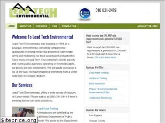 leadtechenvironmental.com