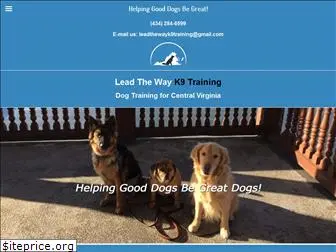 leadthewayk9.com