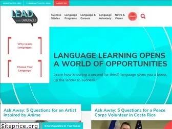 leadwithlanguages.org