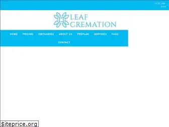 leafcremation.com