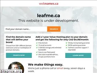 leafme.ca