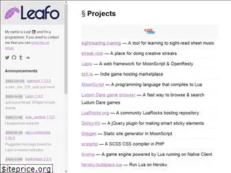 leafo.net