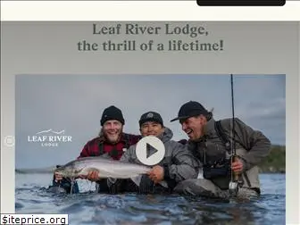 leafriverlodge.com