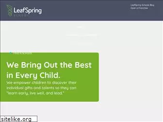 leafspringschool.com