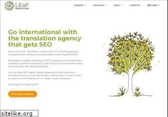 leaftranslations.com