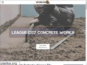 leaguecityconcreteworks.com