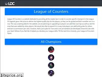 leagueofcounters.com