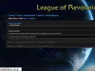 leagueofrevolution.com