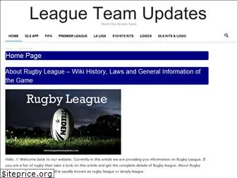 leagueteamupdates.com