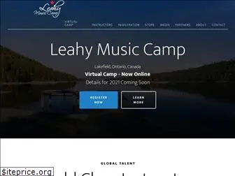 leahymusiccamp.ca