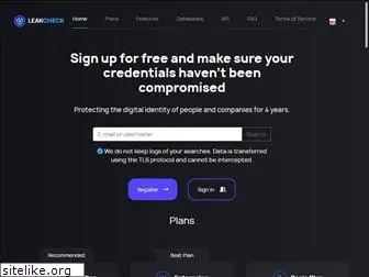leakcheck.io