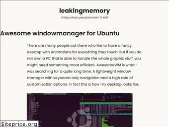 leakingmemory.wordpress.com