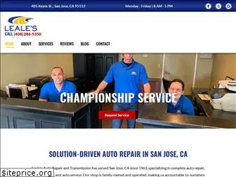 lealesautorepair.com