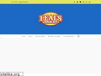 lealssnacks.com