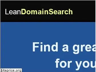 leandomainsearch.com