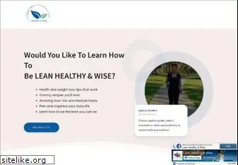 leanhealthyandwise.com