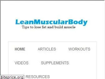 leanmuscularbody.com