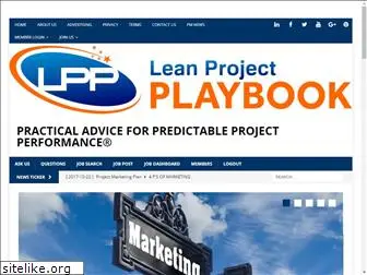 leanprojectplaybook.com