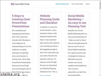 leanwebtools.com