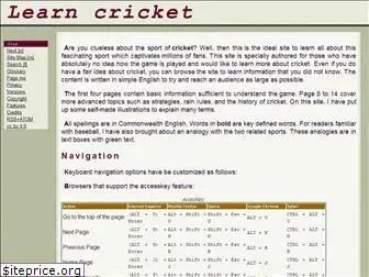 learn-cricket.com