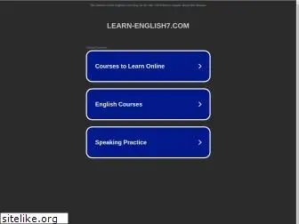 learn-english7.com