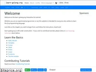 learn-golang.org