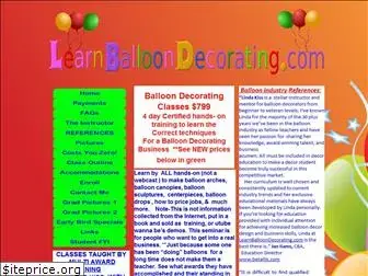 learnballoondecorating.info