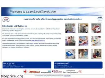 learnbloodtransfusion.org.uk