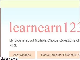 learnearn123.blogspot.co.uk